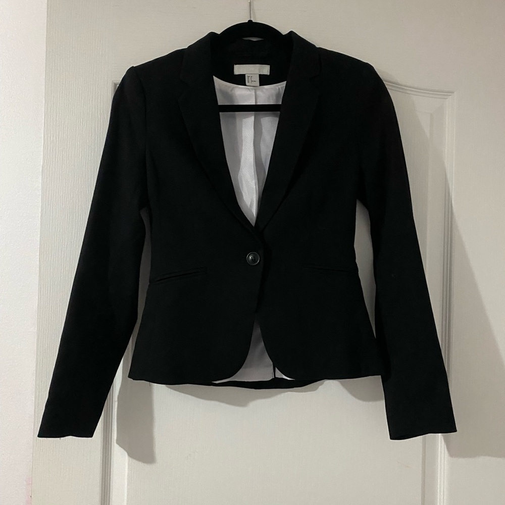 H&M Black Business Blazer